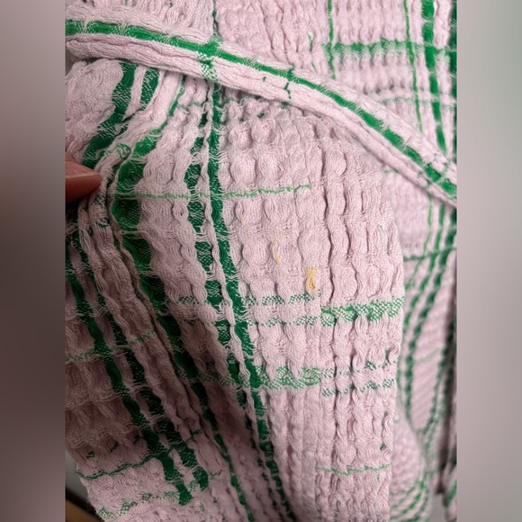 Kip&Co Plaid Waffle Bathrobe - Picture 7 of 7